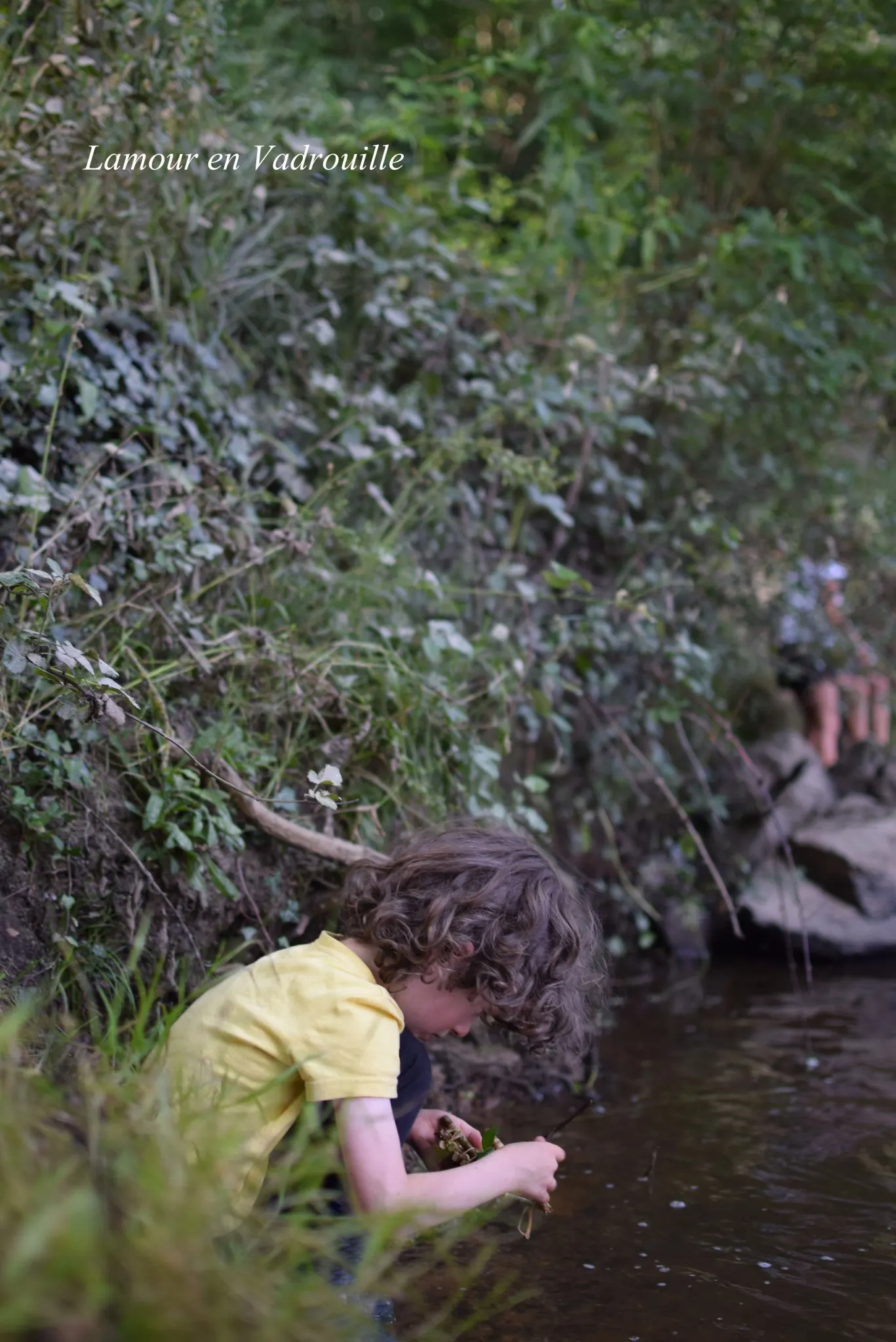 Laisser les enfants explorer la nature