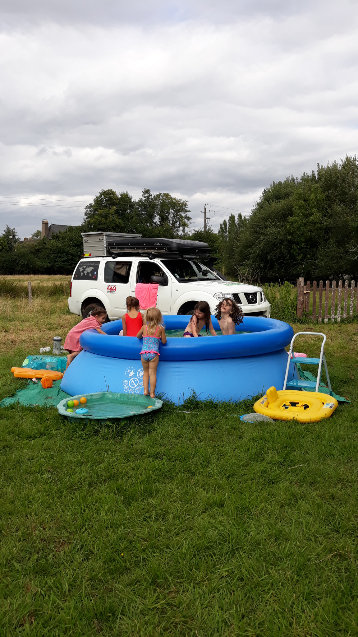Une pause estivale chez nos amis
