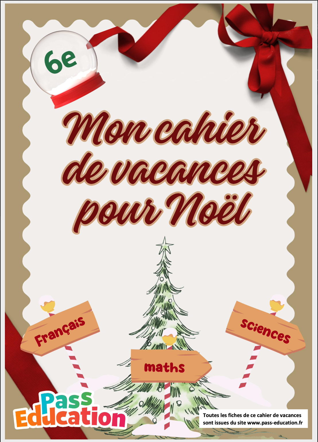 Cahiers de vacances de Noël