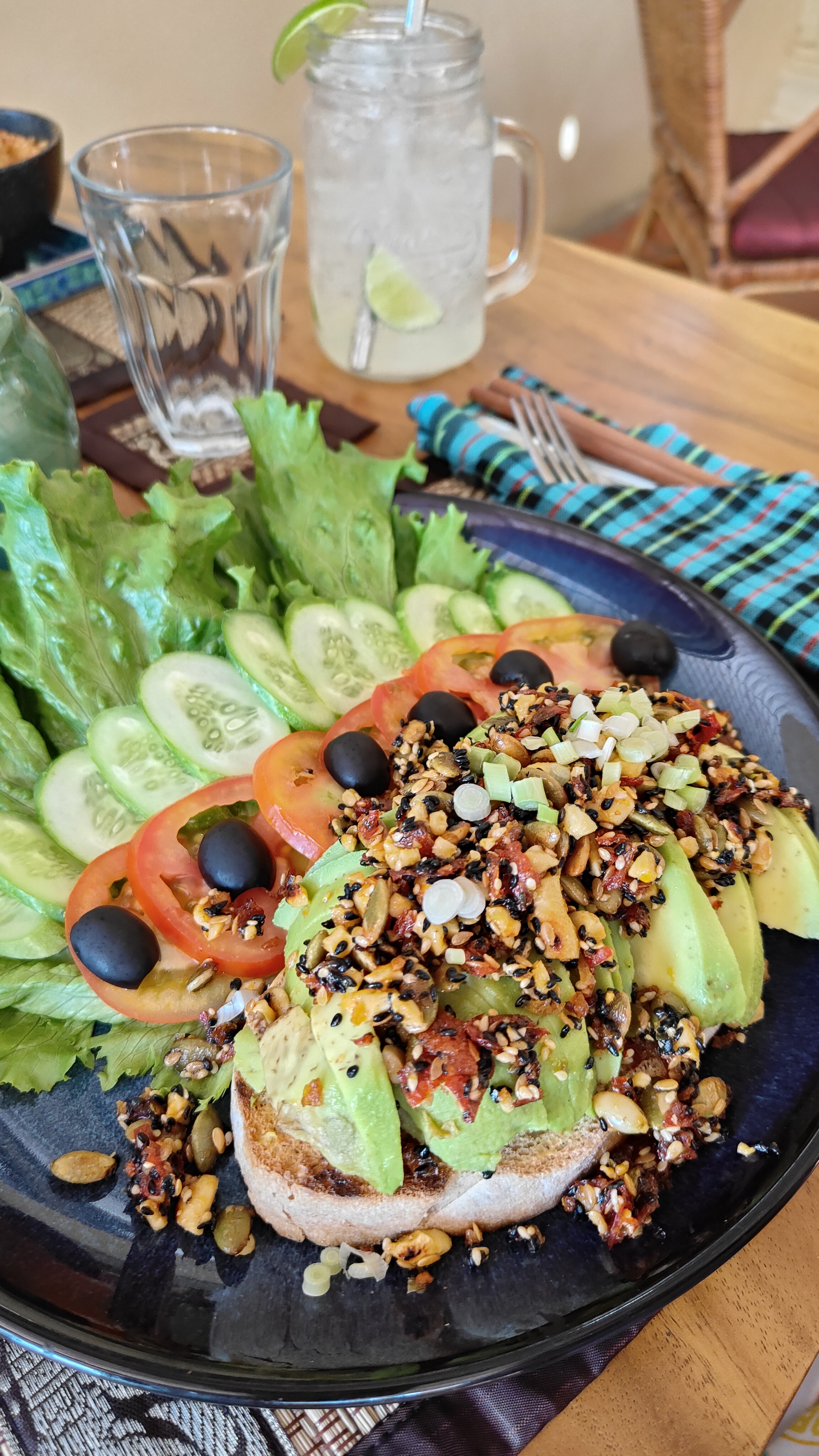 tartine avocat