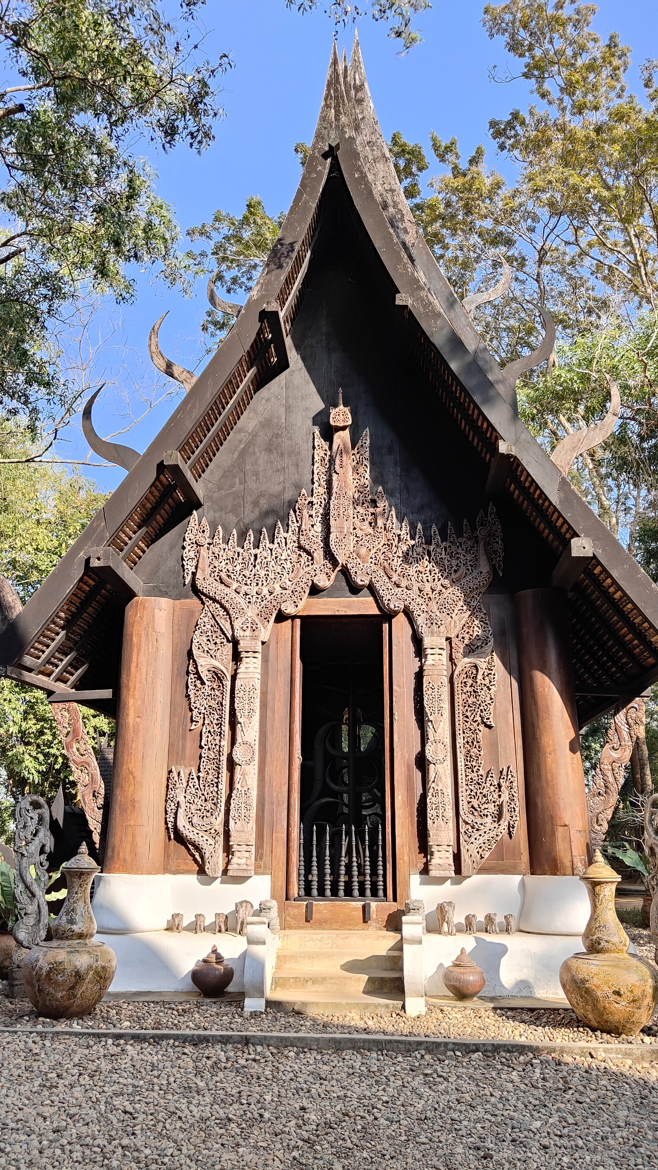 Temple noir - Chiang Rai