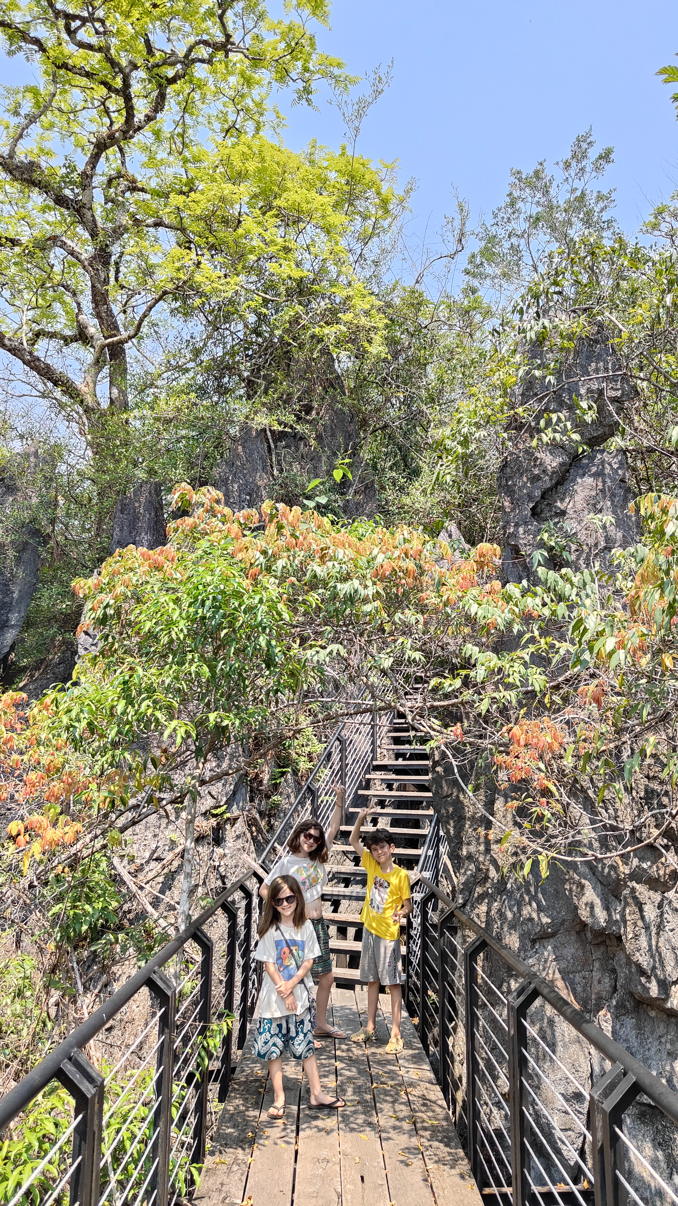boucle de Thakekh - The rock viewpoint