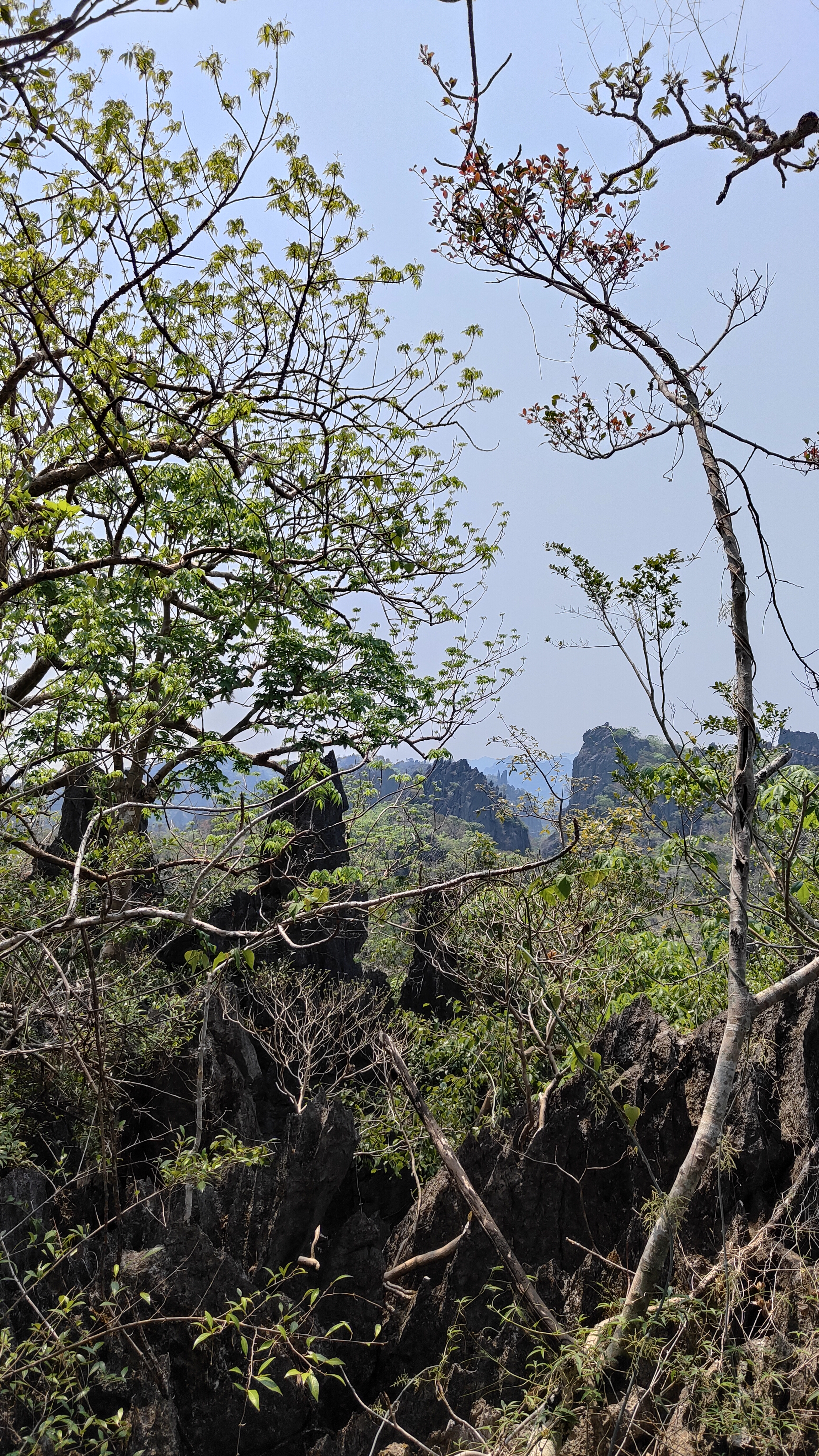 boucle de Thakekh - The rock viewpoint