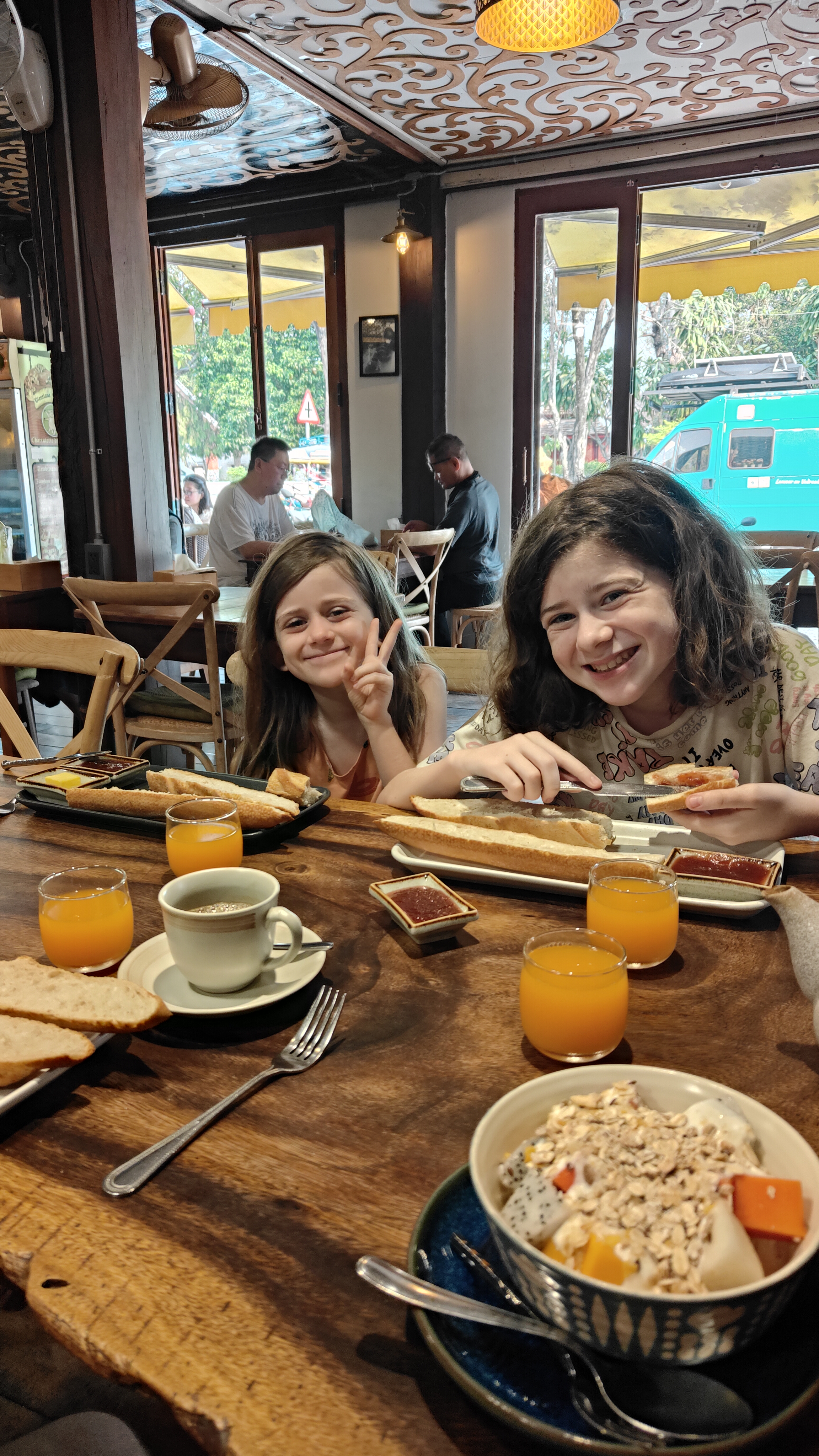 Luang Prabang.- Banneton café
