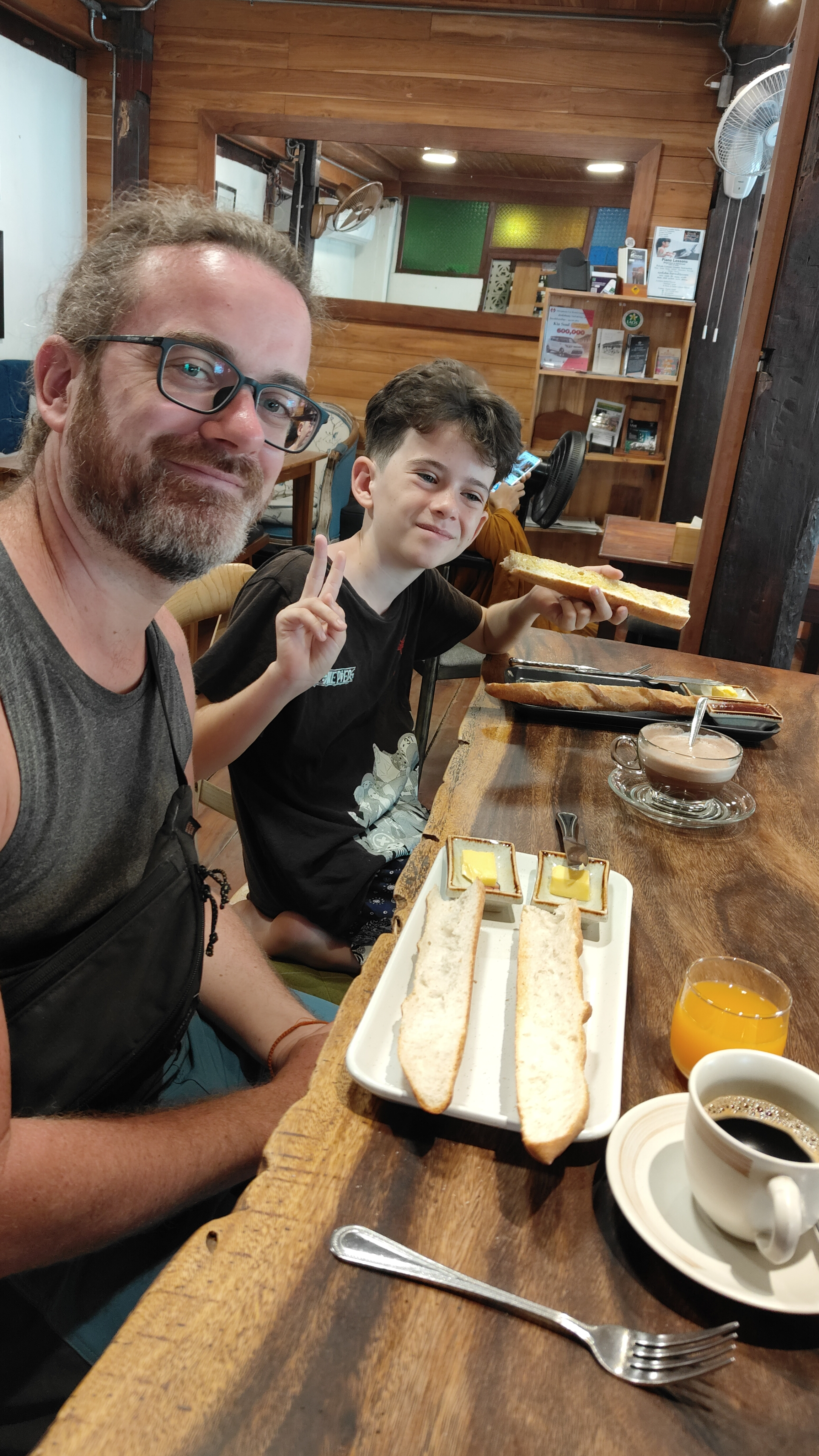 Luang Prabang.- Banneton café