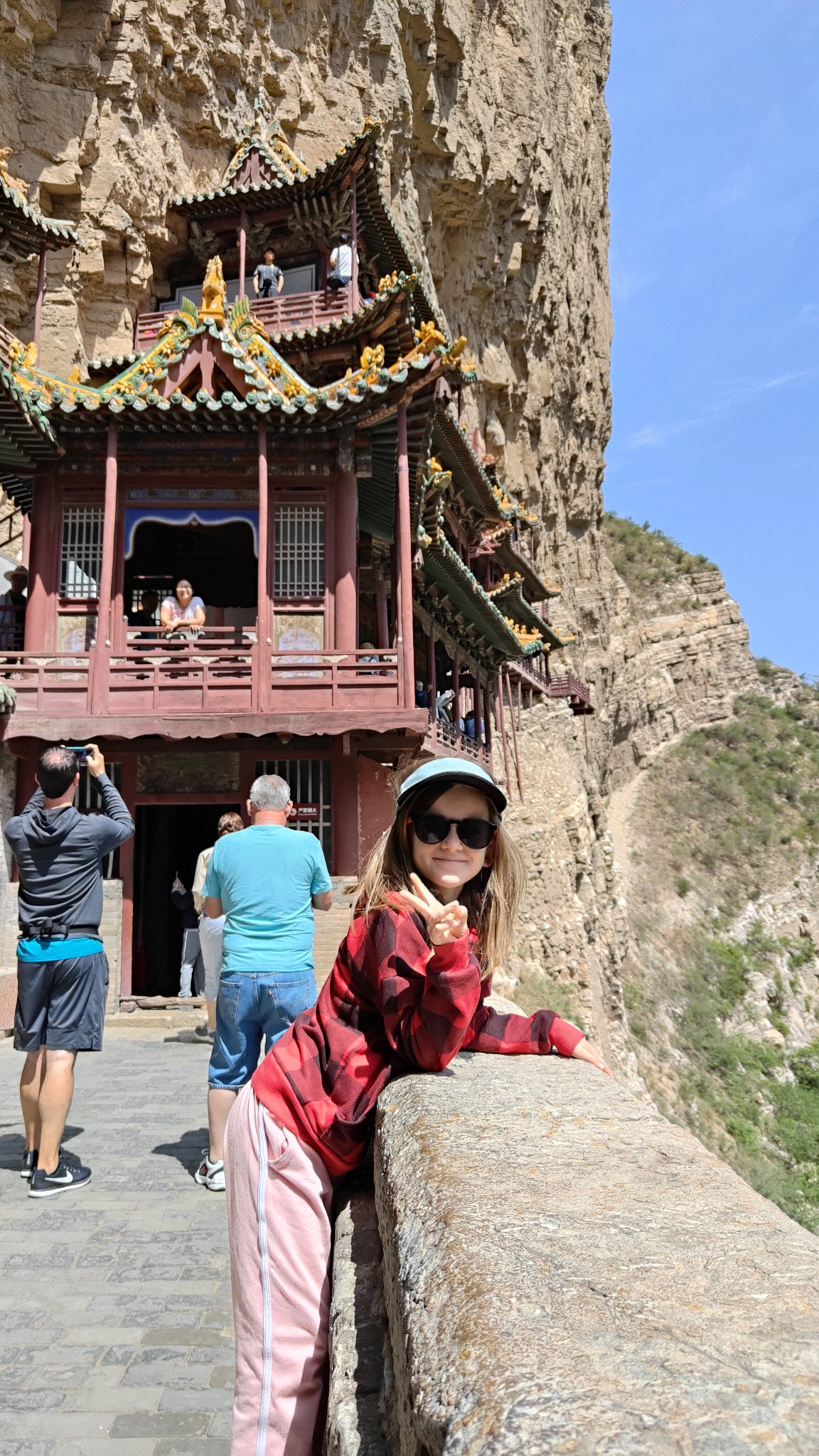 temple suspendu de Hengshan