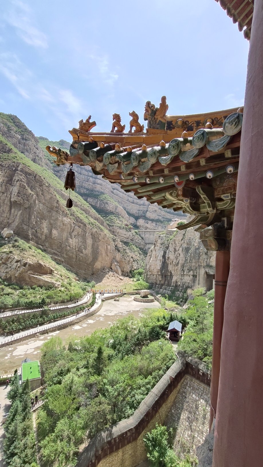 temple suspendu de Hengshan