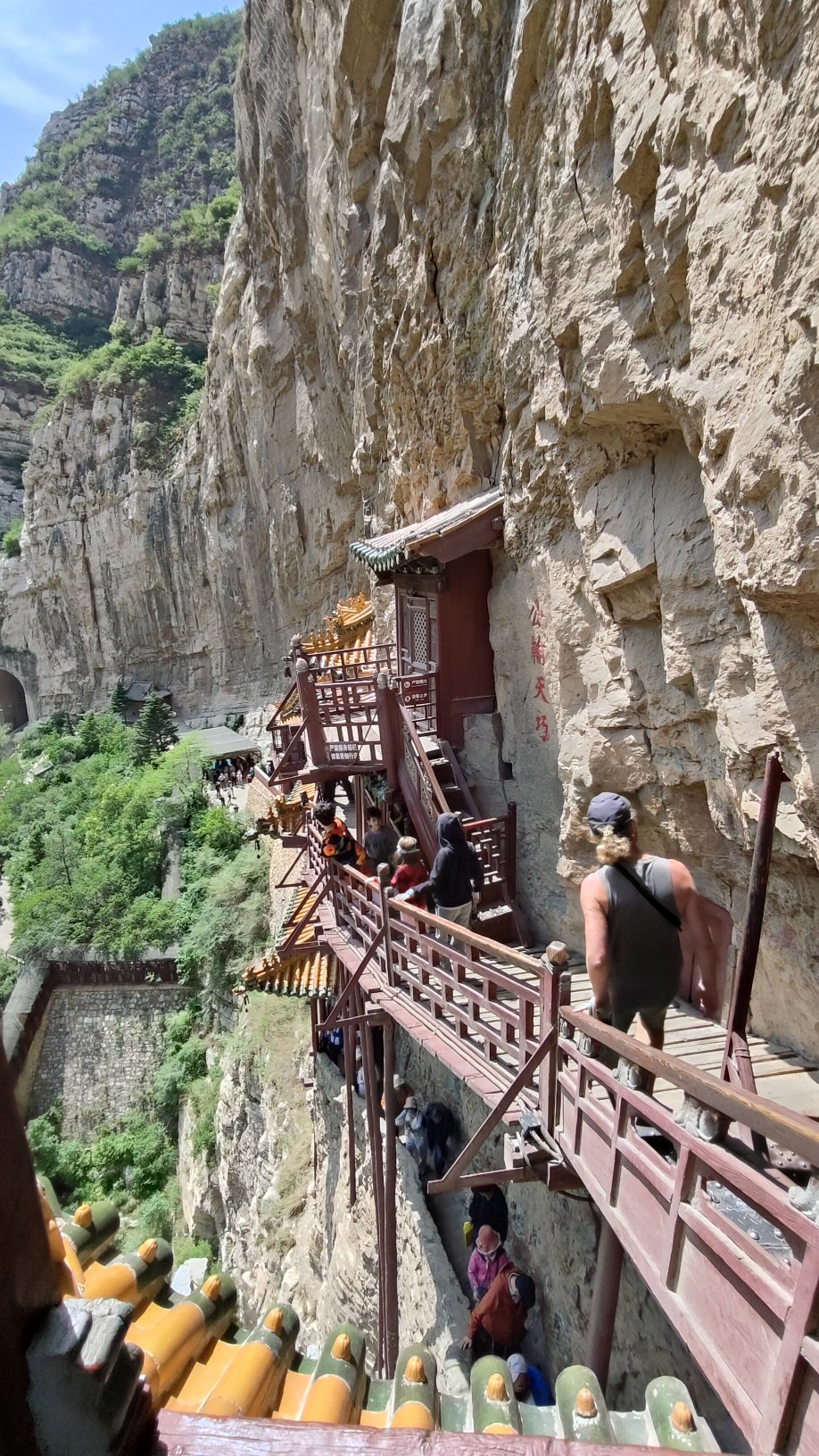 temple suspendu de Hengshan