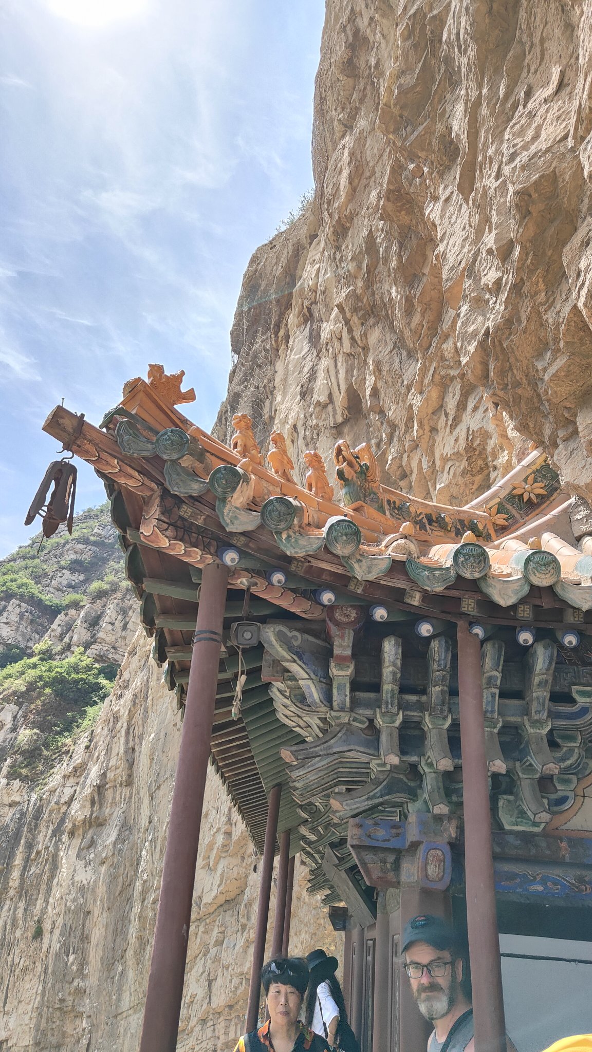 temple suspendu de Hengshan