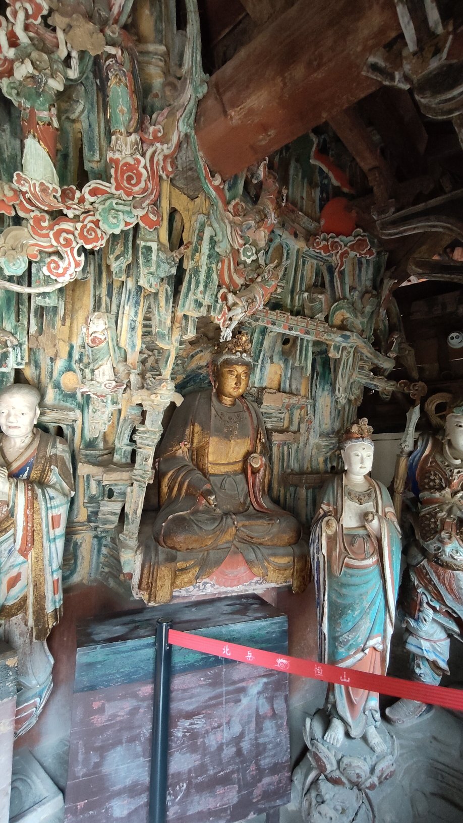 temple suspendu de Hengshan