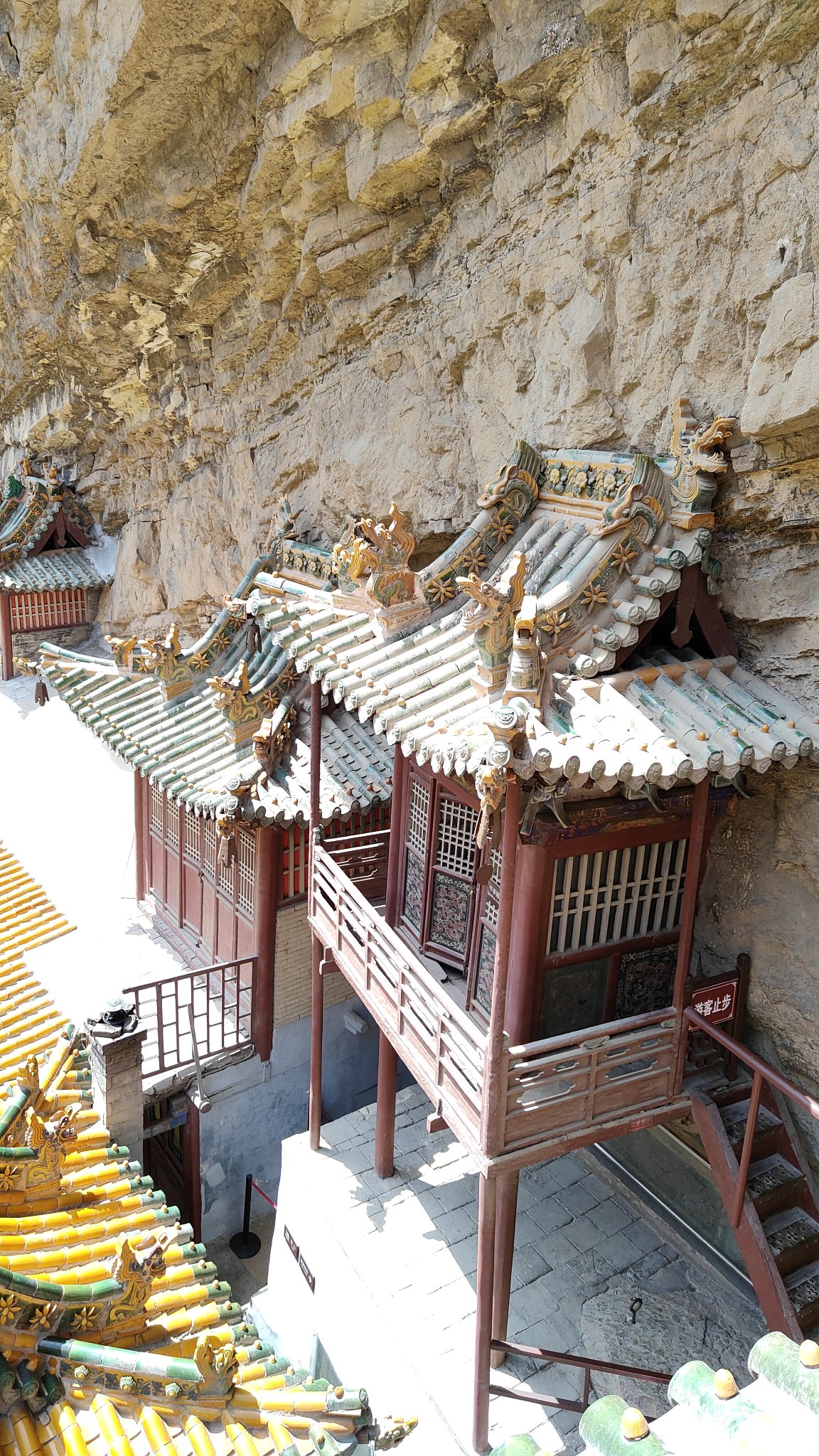 temple suspendu de Hengshan