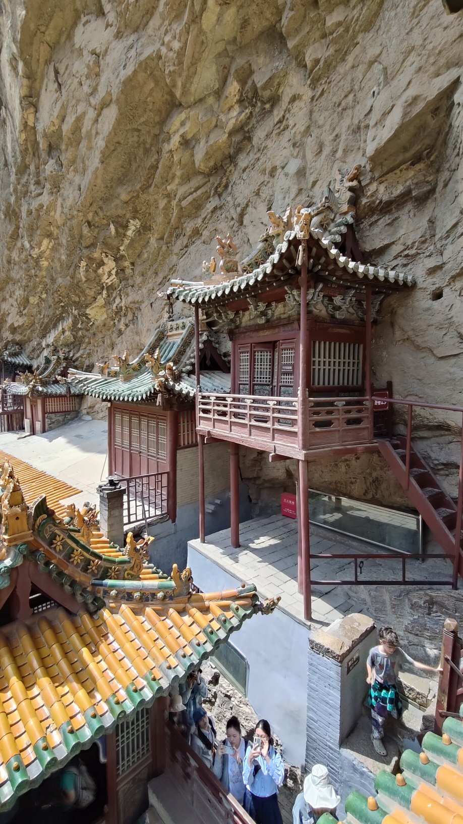 temple suspendu de Hengshan