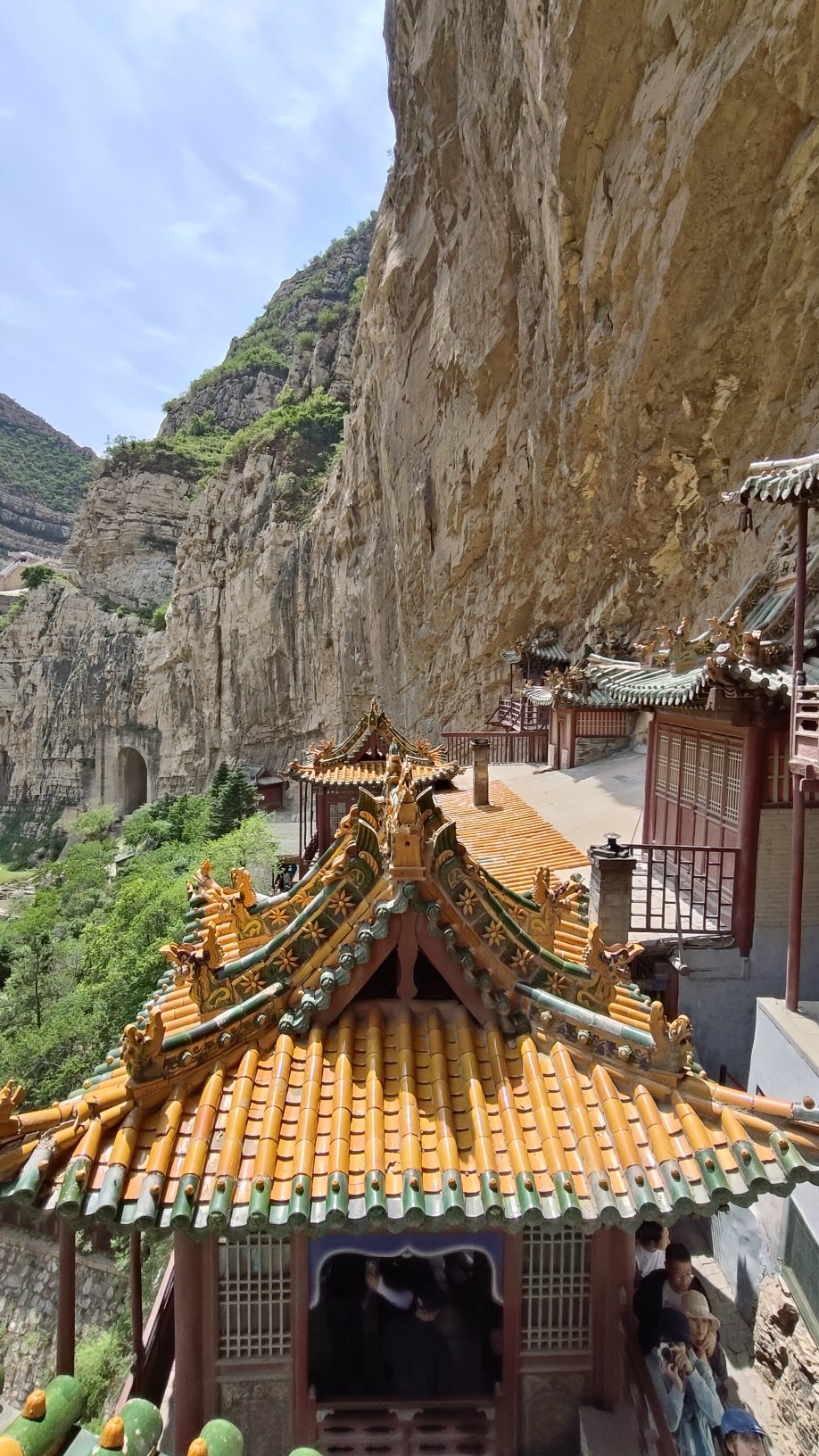 temple suspendu de Hengshan