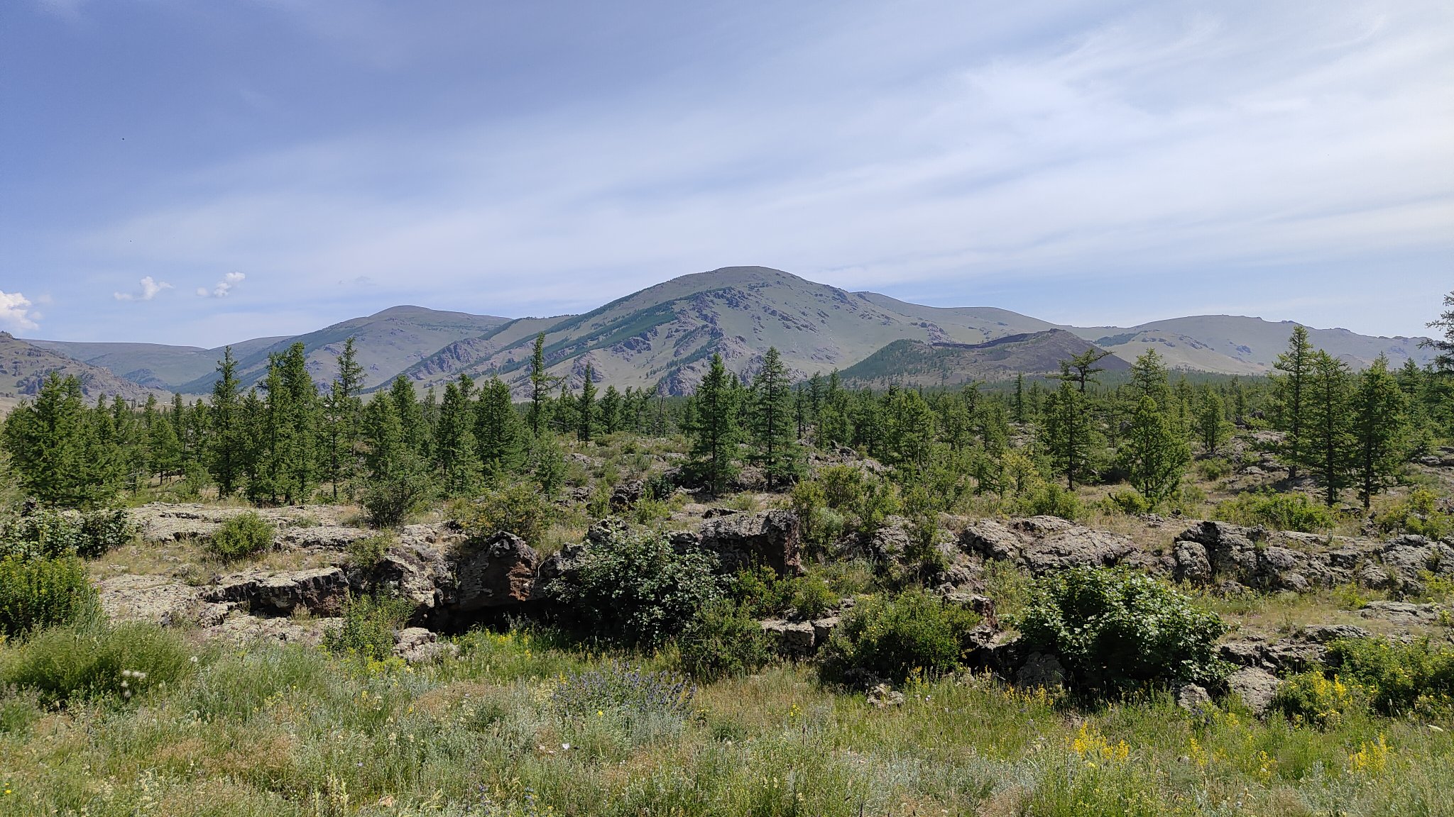 volcan Khorgo - richesses naturelles