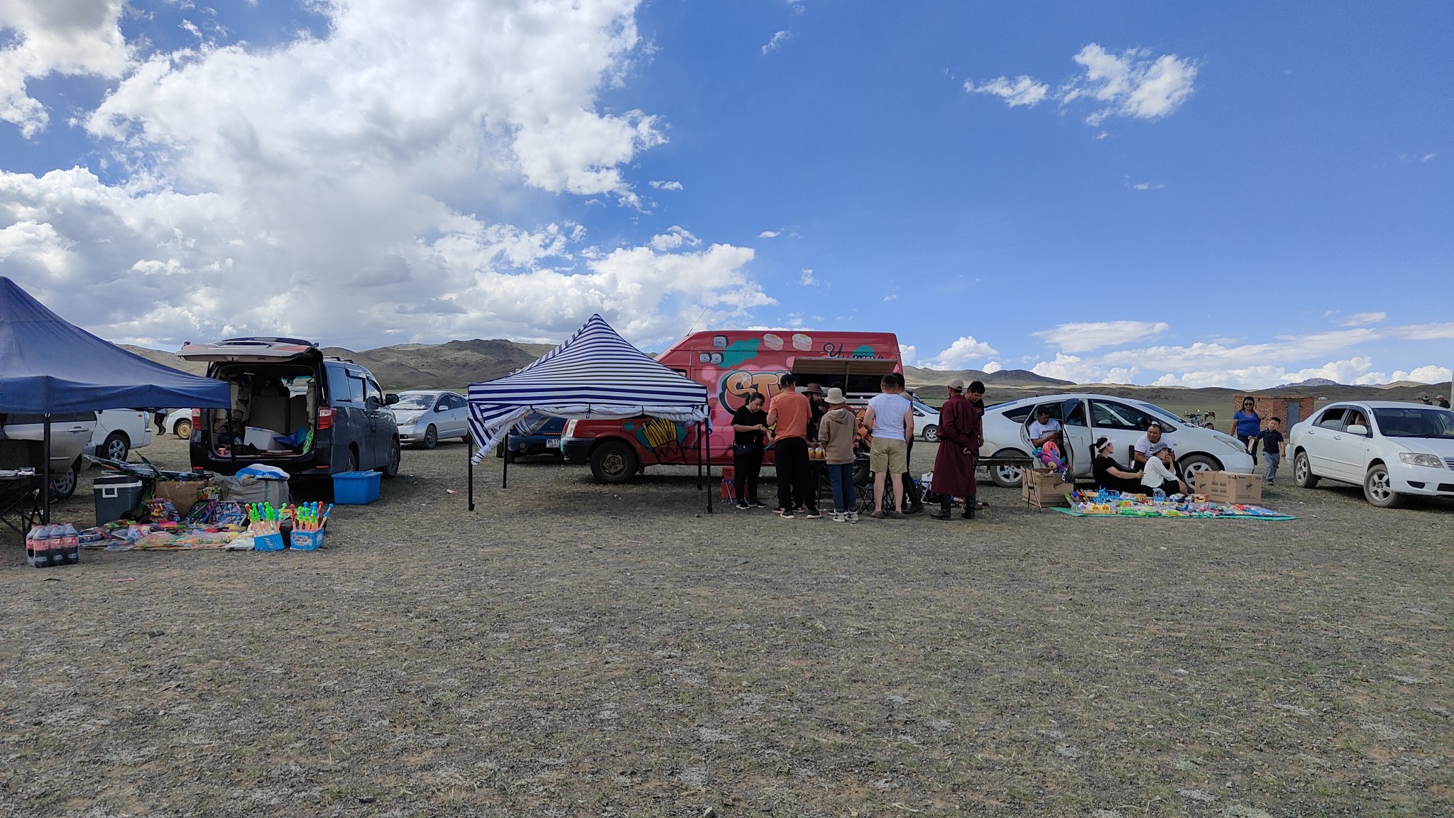 Fête steppes mongoles