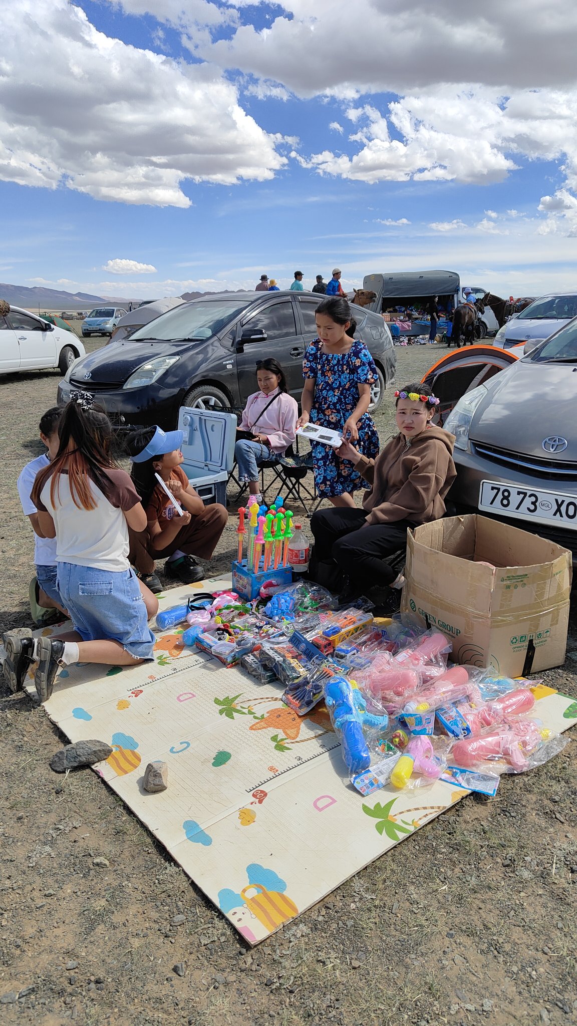 Fête steppes mongoles