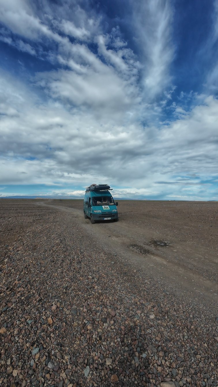 Piste steppes mongolie 