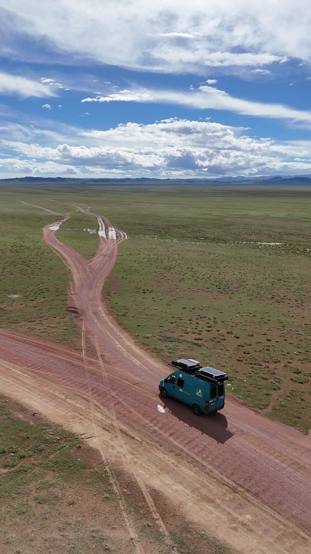 Piste steppes mongolie 