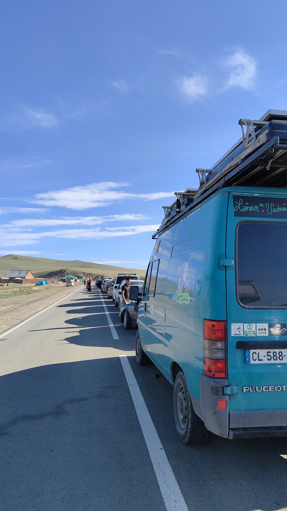 Frontière Mongolie Russie