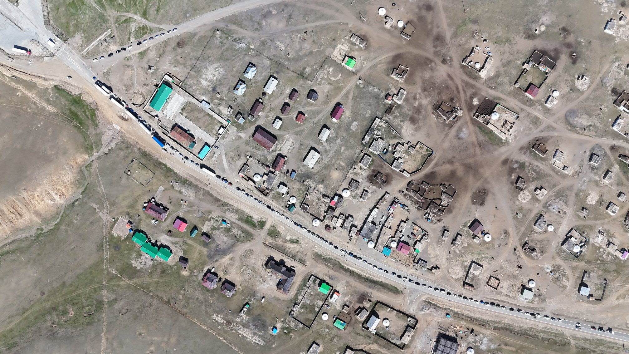 Frontière Mongolie Russie