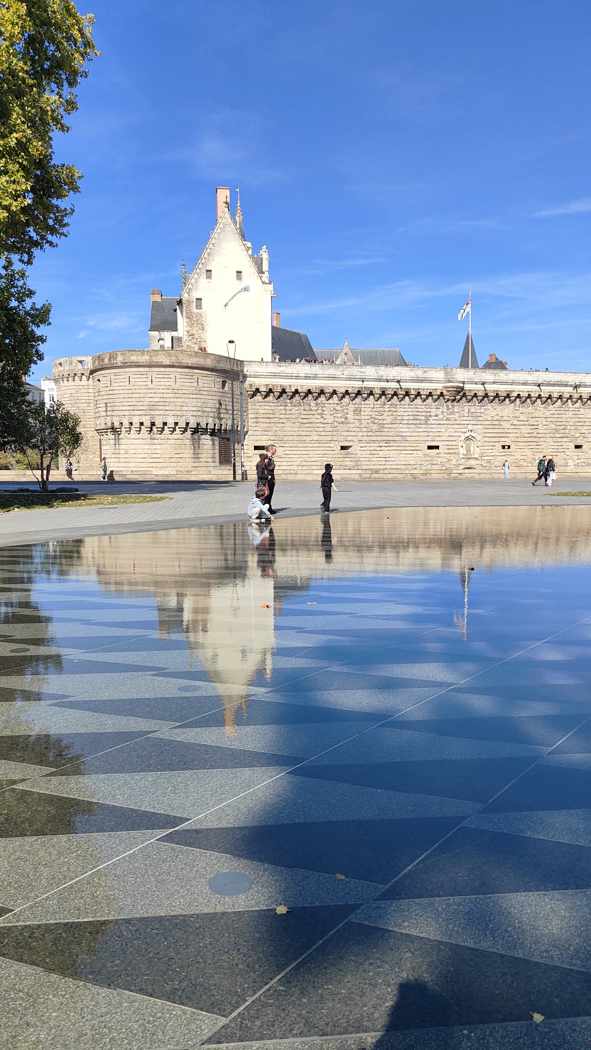 Le miroir d'eau Nantes