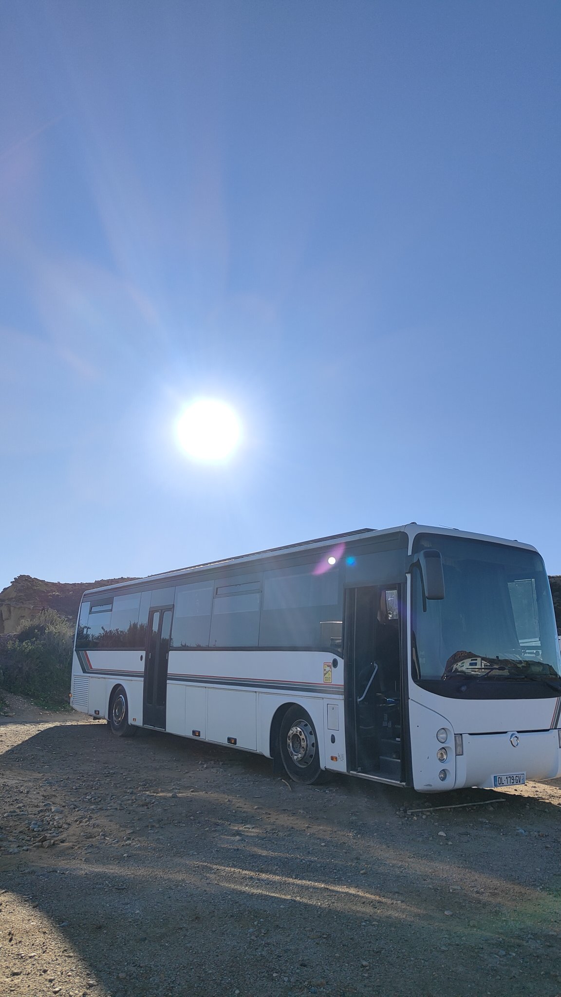 Voyager en bus en hiver en Espagne pour retrouver le soleil