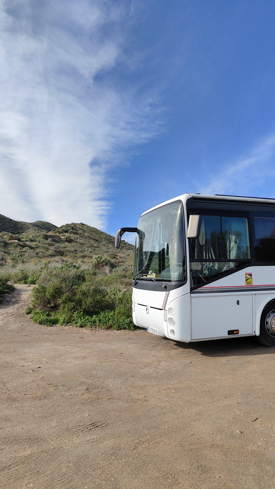 Voyager en bus en hiver en Espagne pour retrouver le soleil