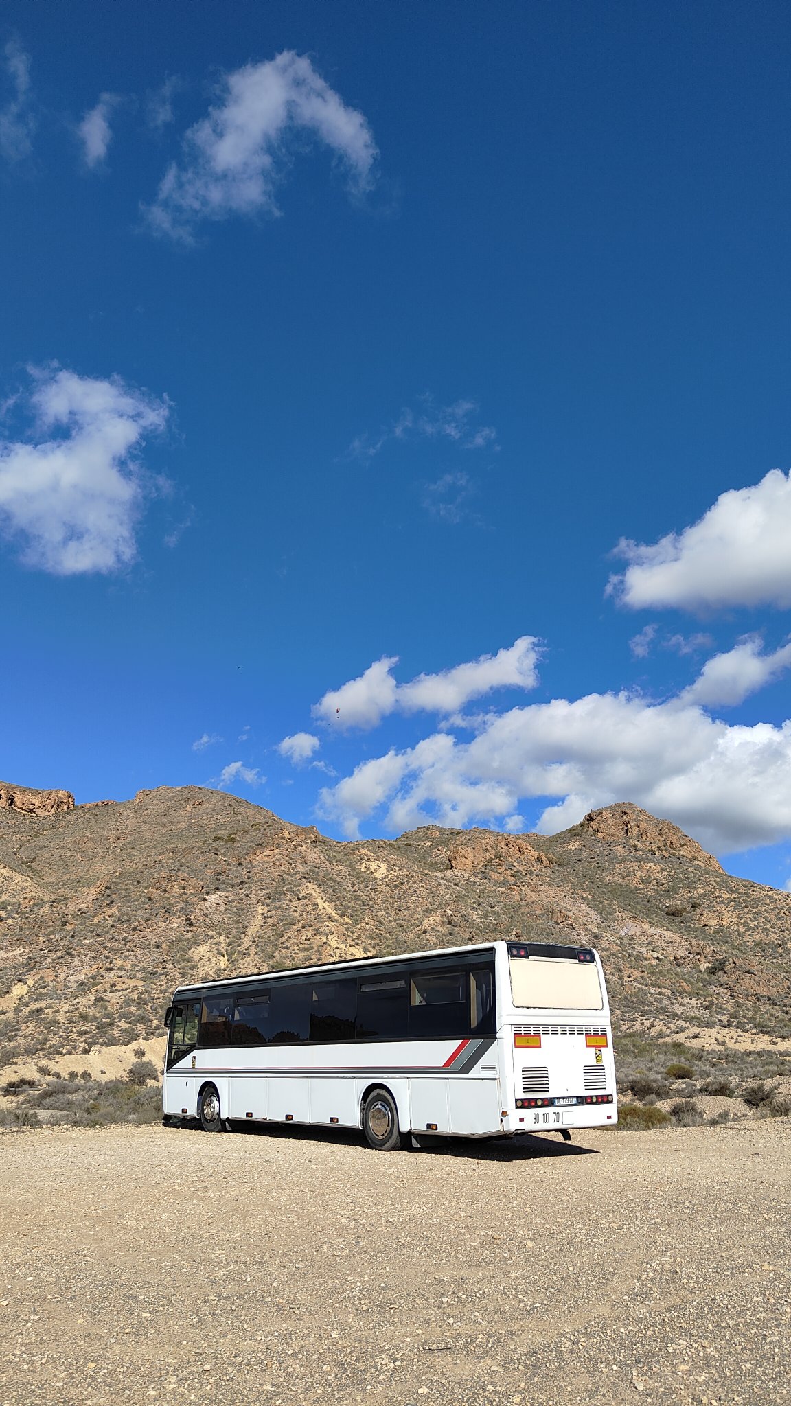 Spot dans le désert de Tabernas