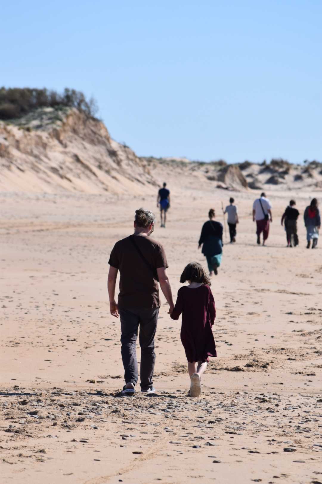 Famille sur la plage