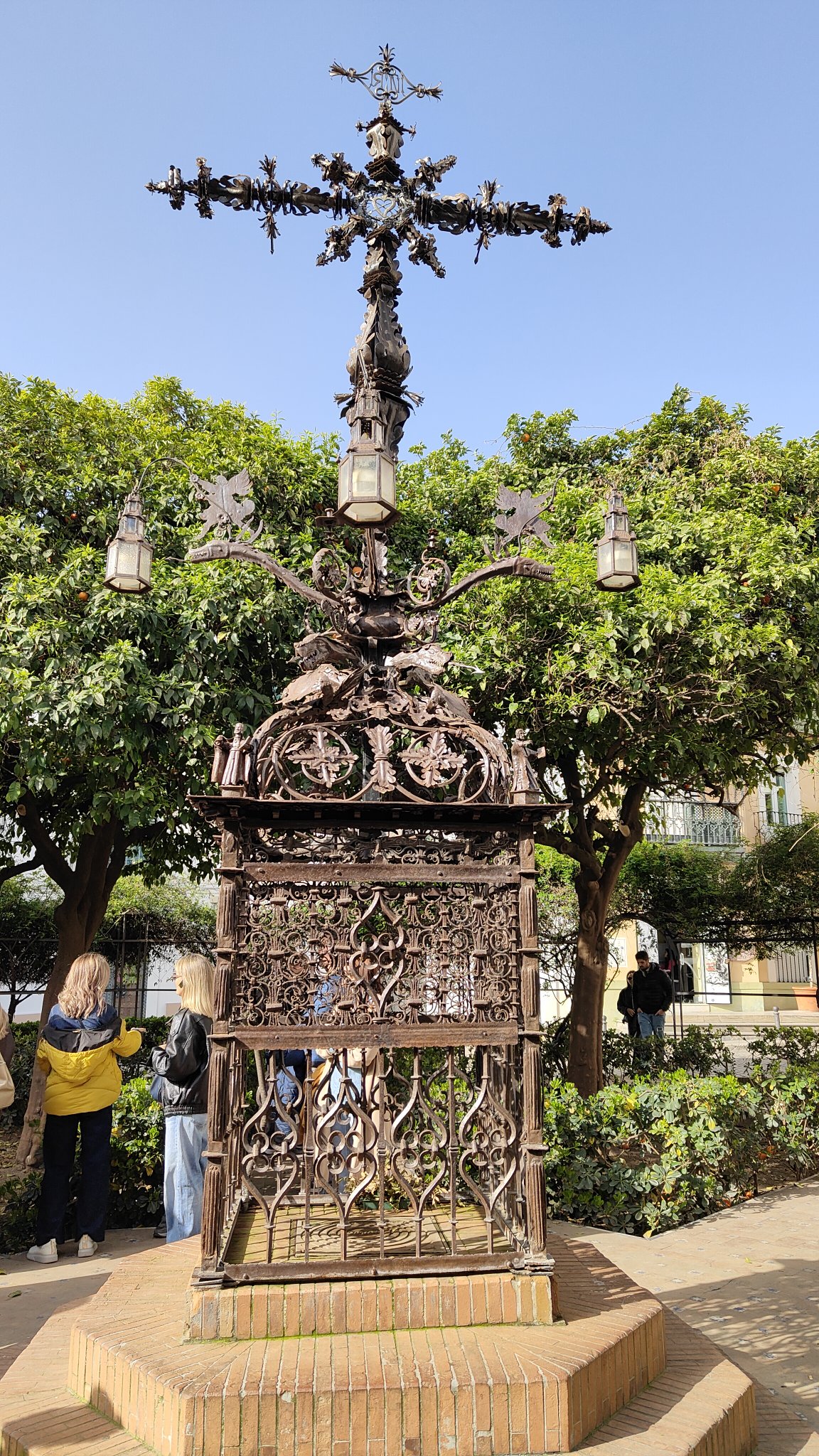 Séville - la place des Serpents 