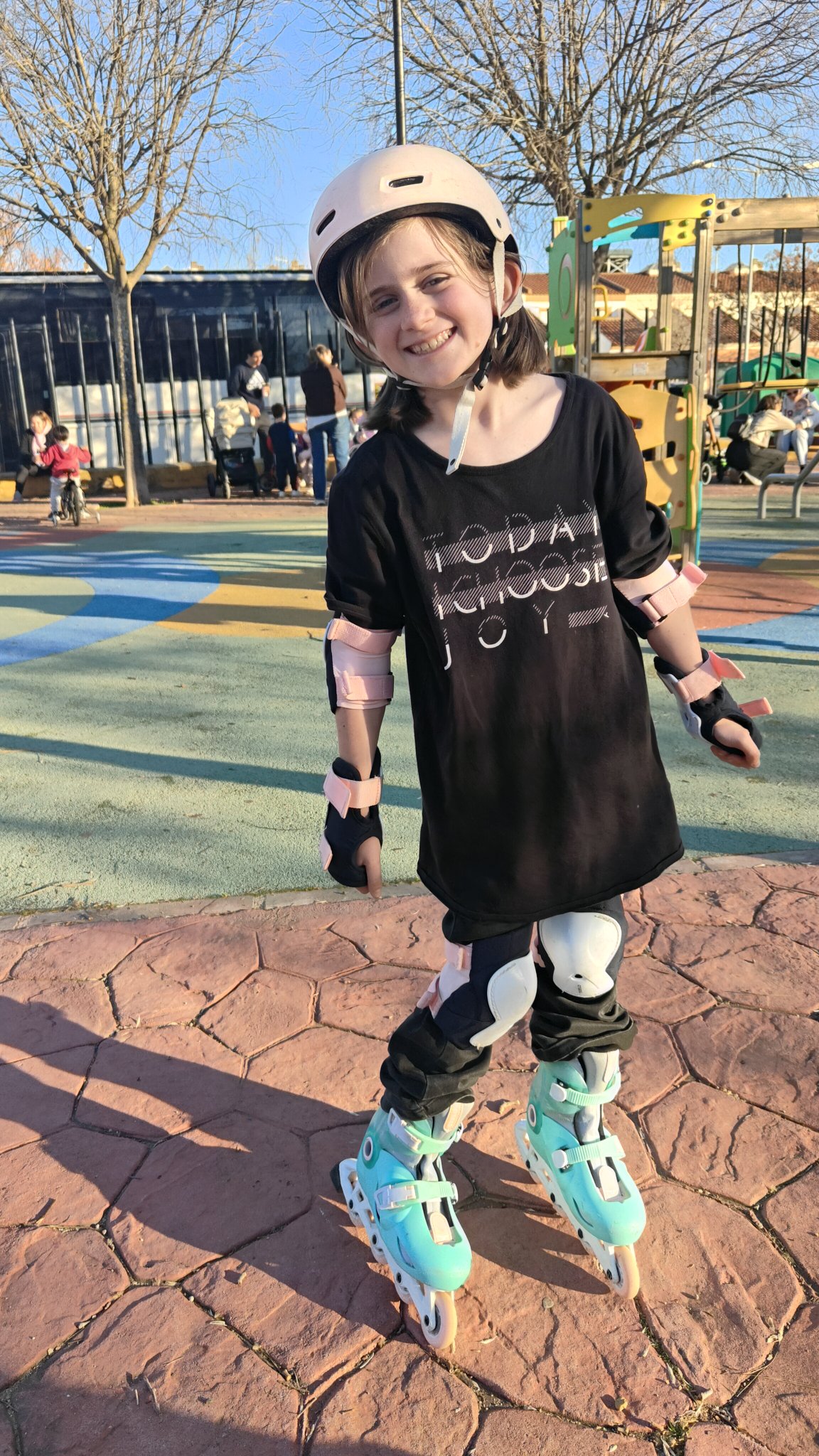 Enfant qui fait du roller